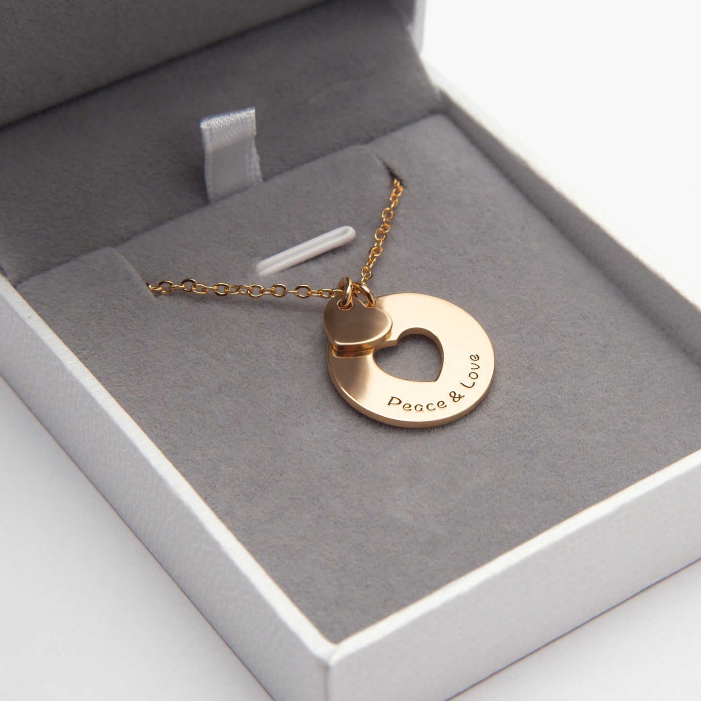634. Love Heart Sharing Pendant