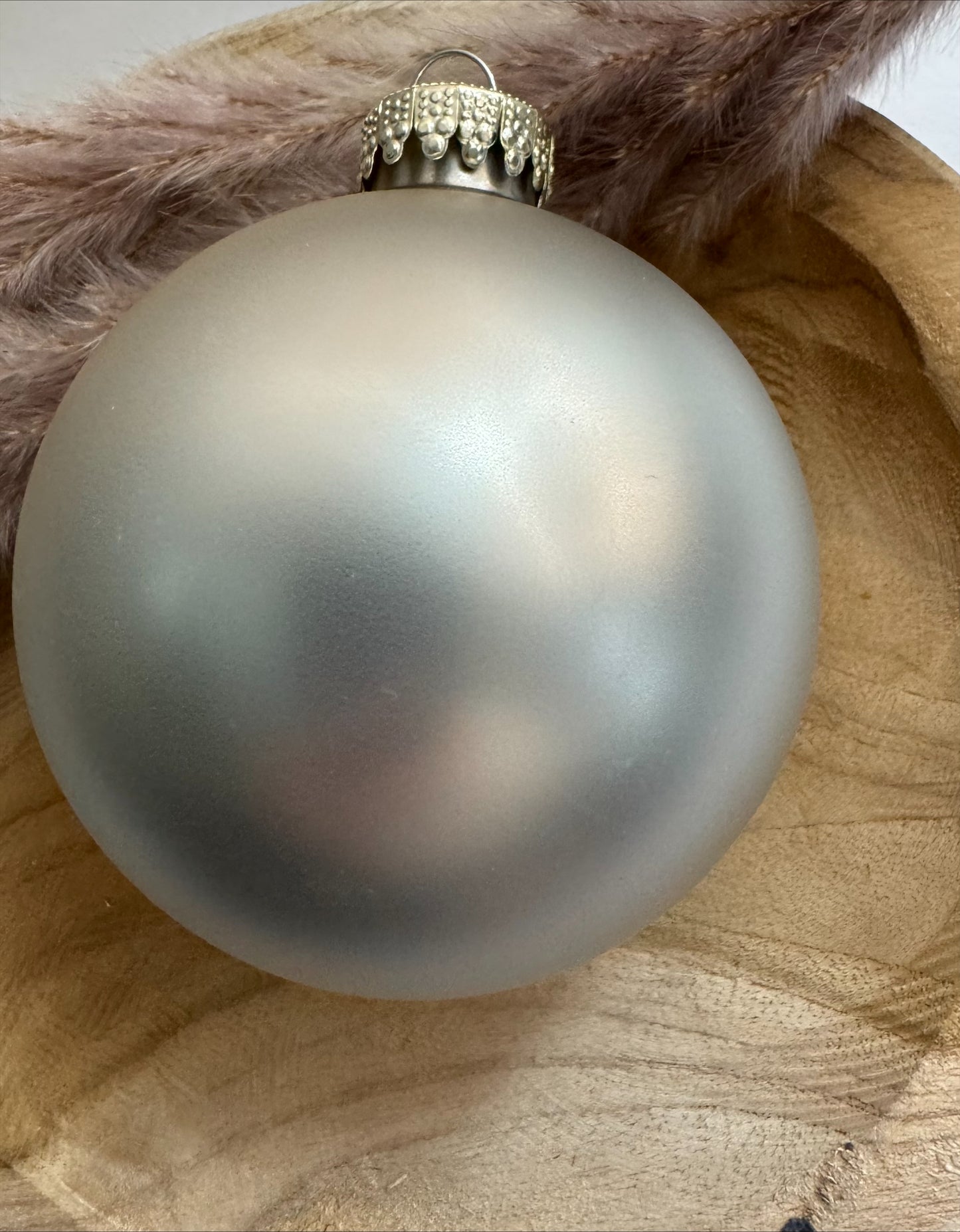 Personalisierte Weihnachtskugel Pfote