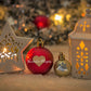 Personalisierte Weihnachtskugel Pfote